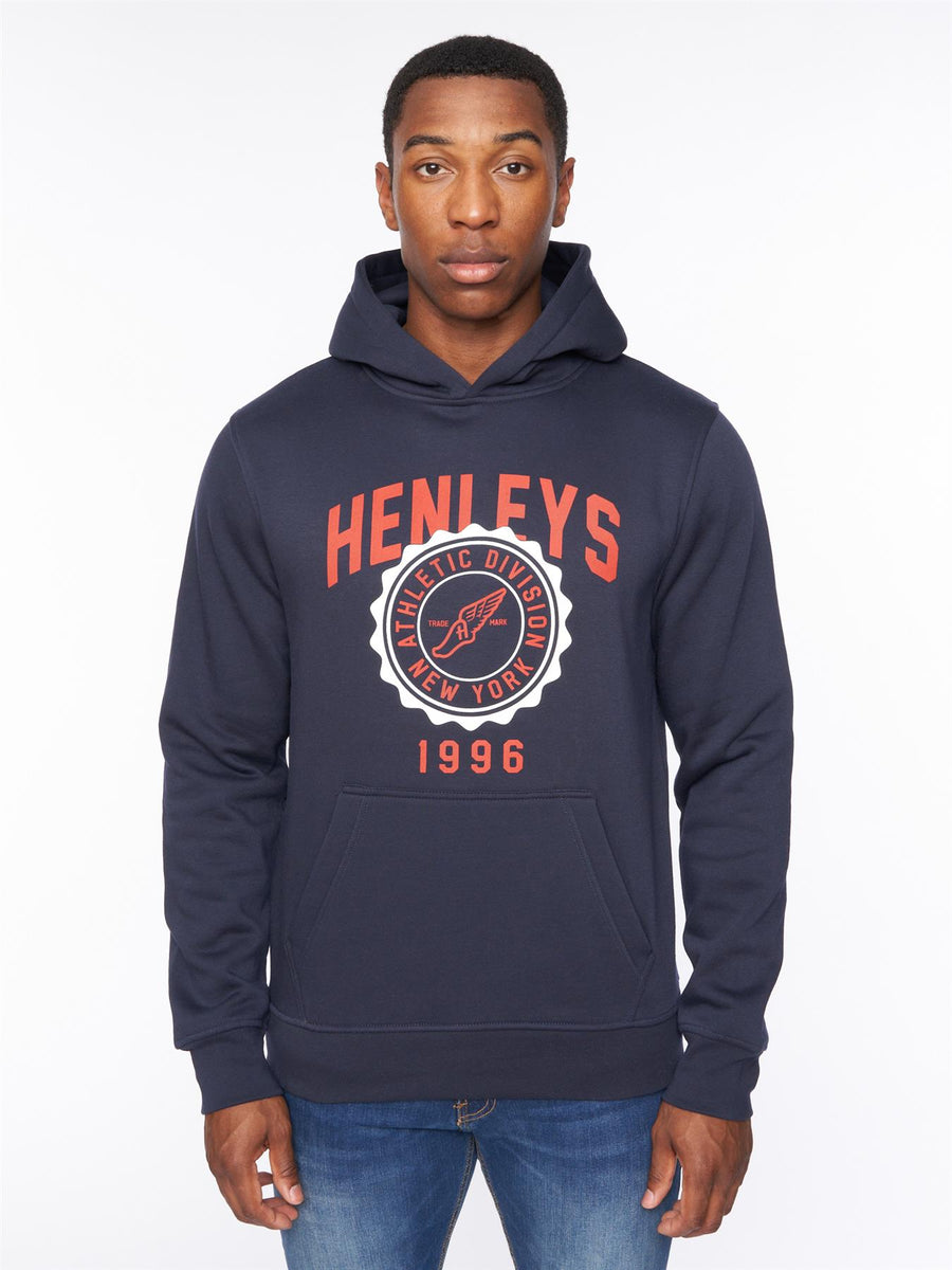 Mens Tipton Hoodie Navy