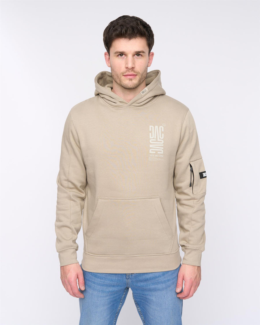 Mens Tremake Hoodie Light Pebble