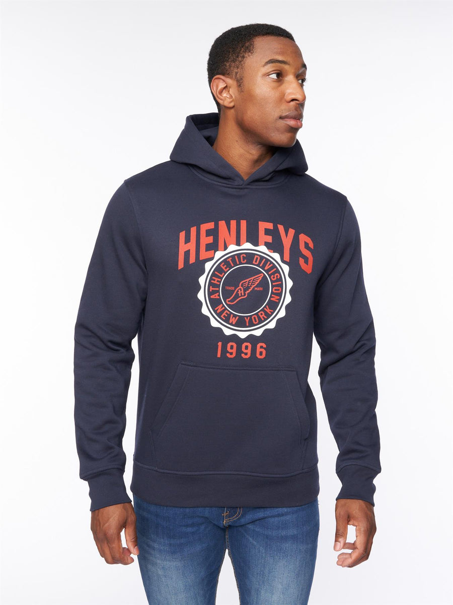 Mens Tipton Hoodie Navy