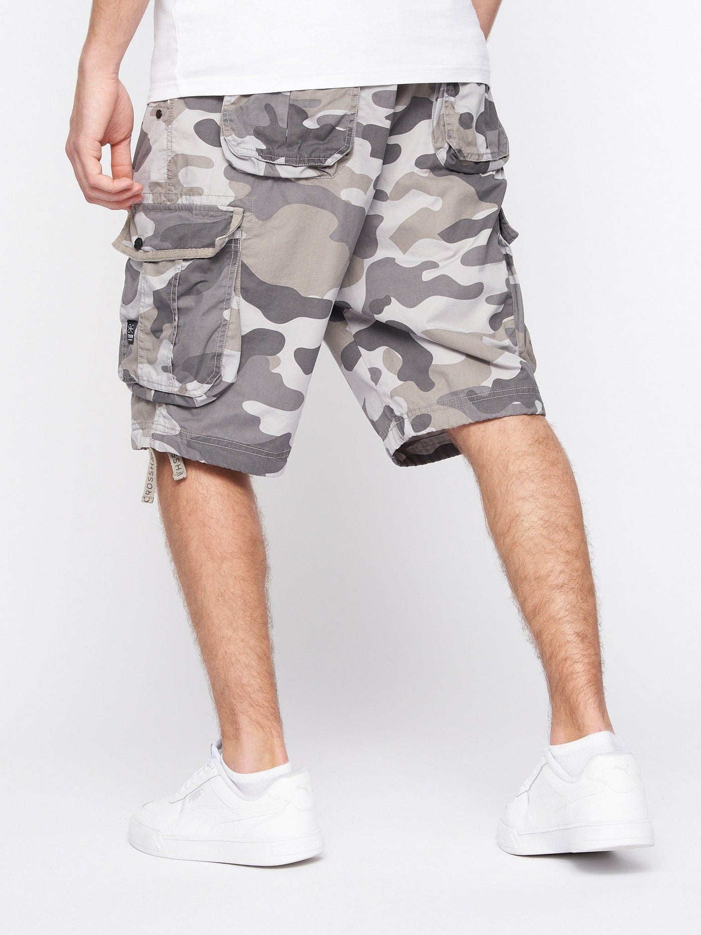 Jimster Shorts Charcoal Camo