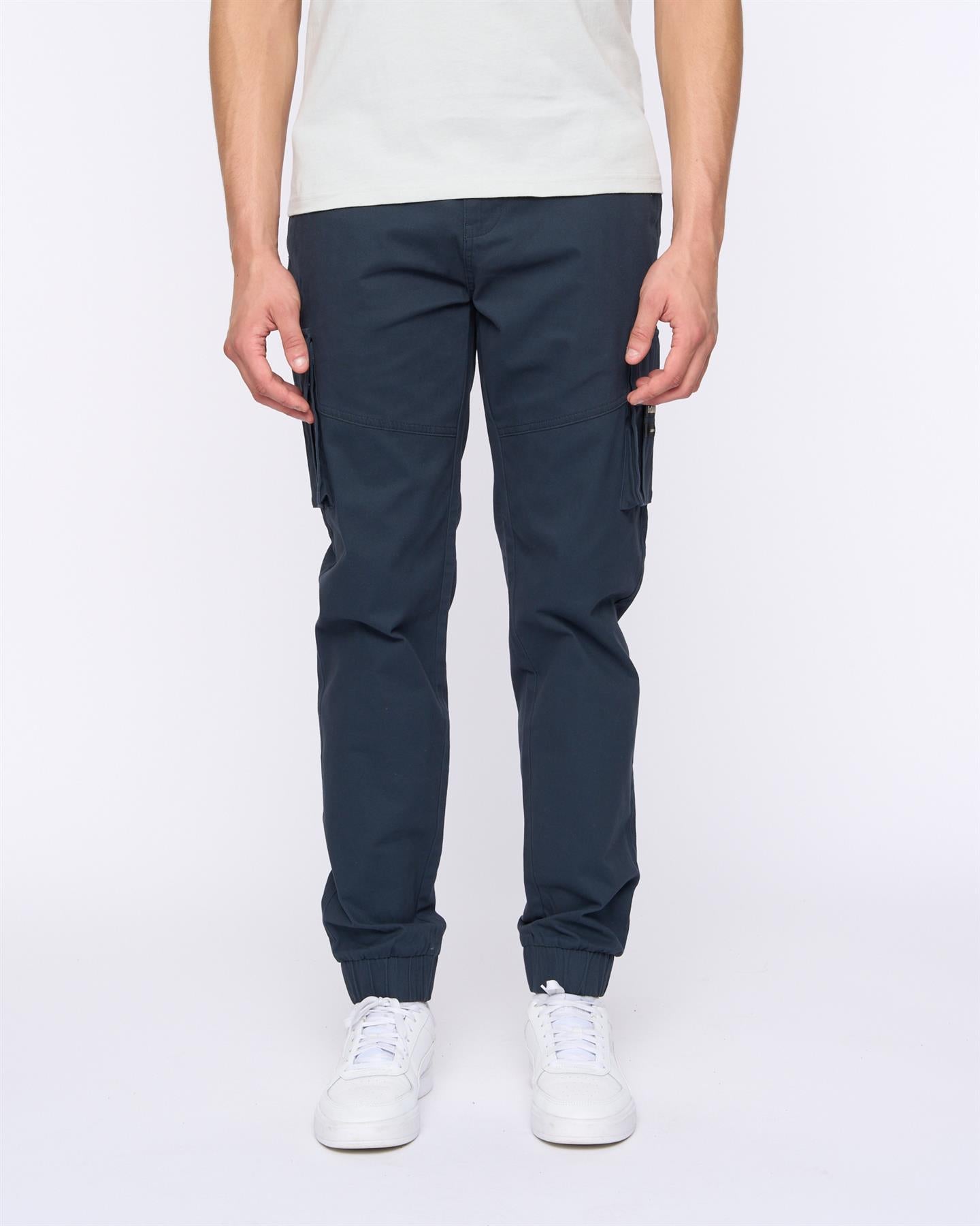 Mens Chemmer Woven Jog Pants Navy