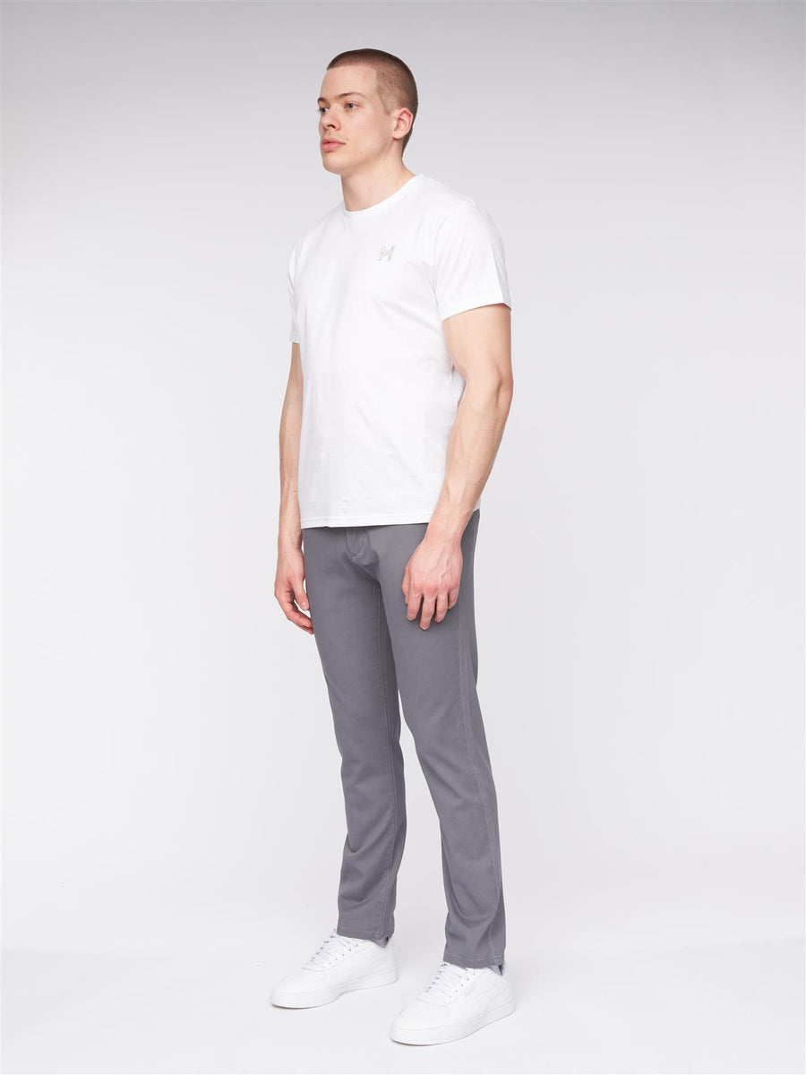 Mens Visit Chinos Grey