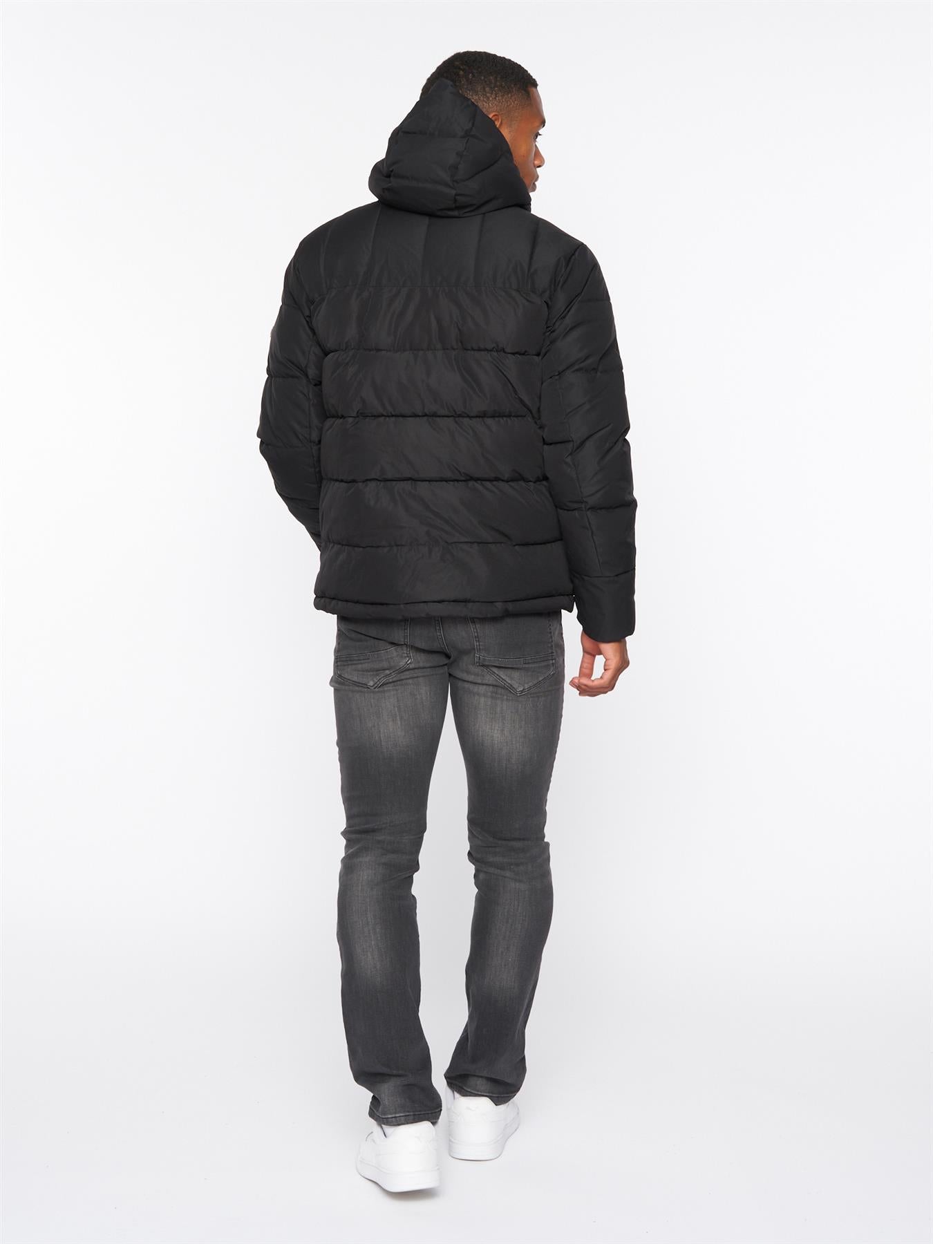 Deyton Short Puffer Jacket Black / Black