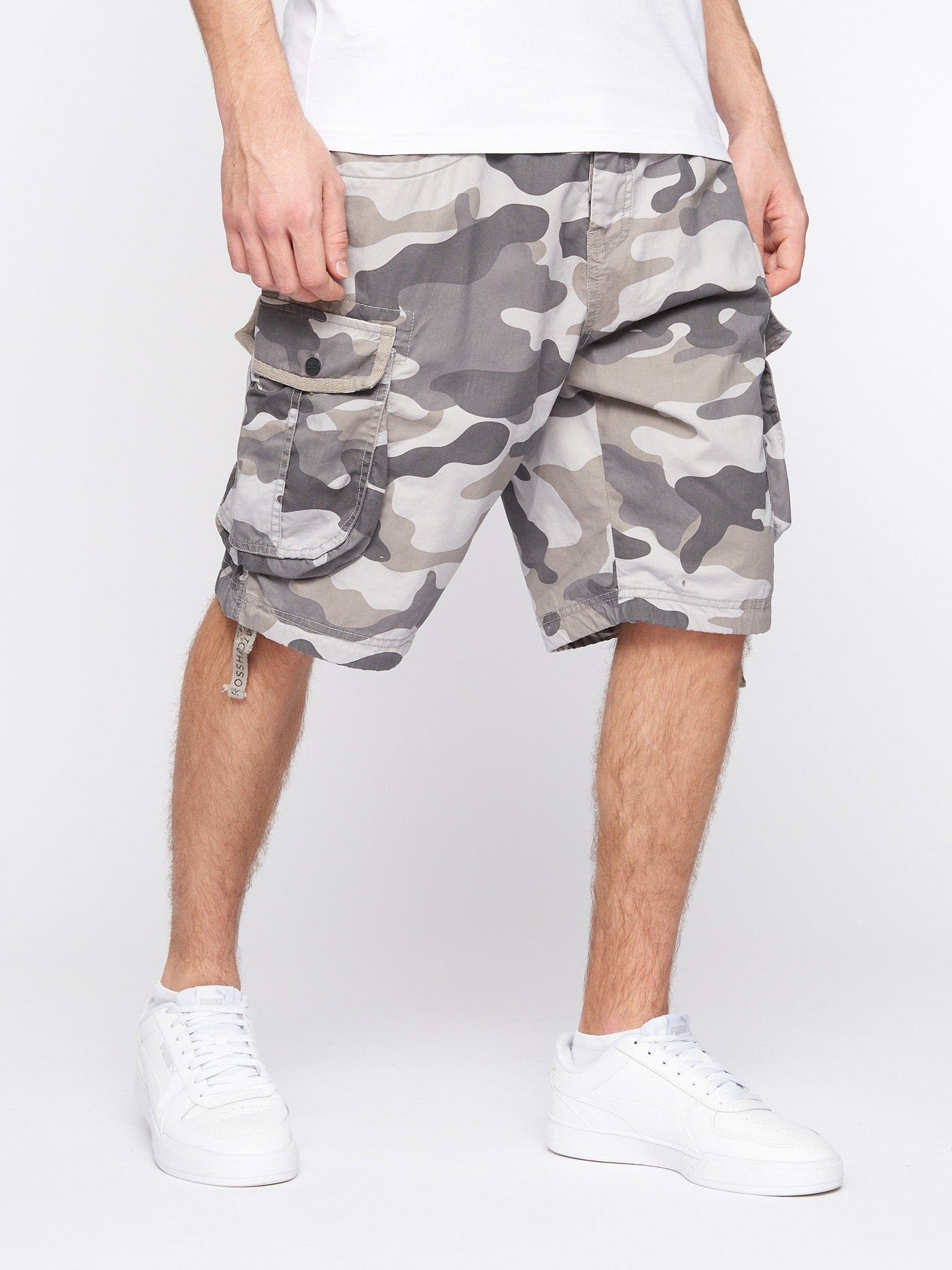 Jimster Shorts Charcoal Camo