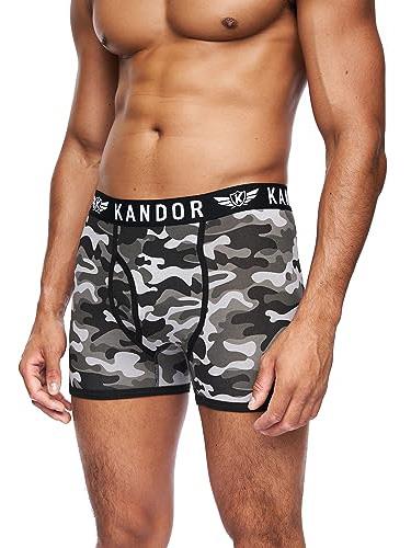 Men's Camobee Boxers 5pk Grey Camo