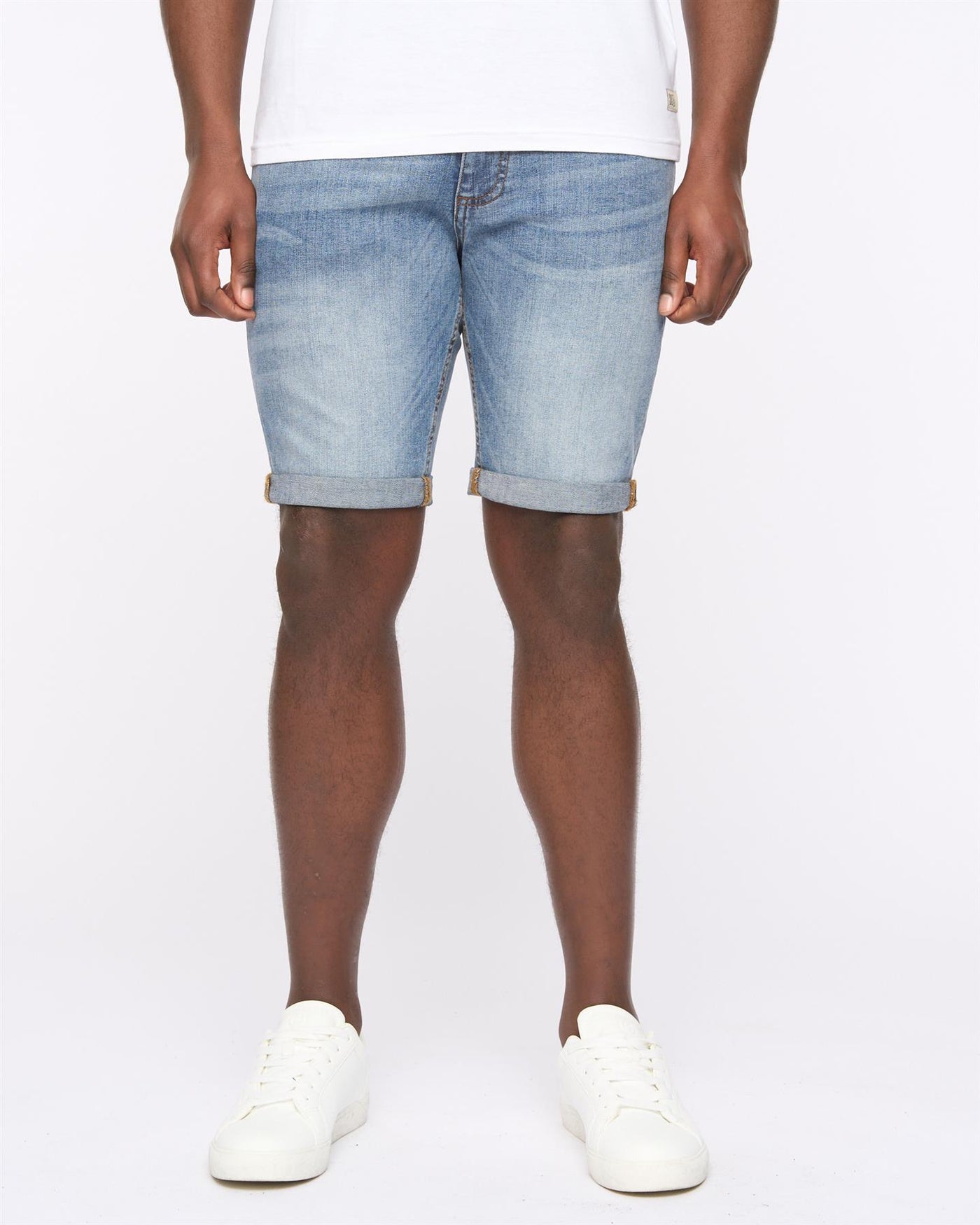 Duck and Cover Mens Zeki Shorts Stone Wash