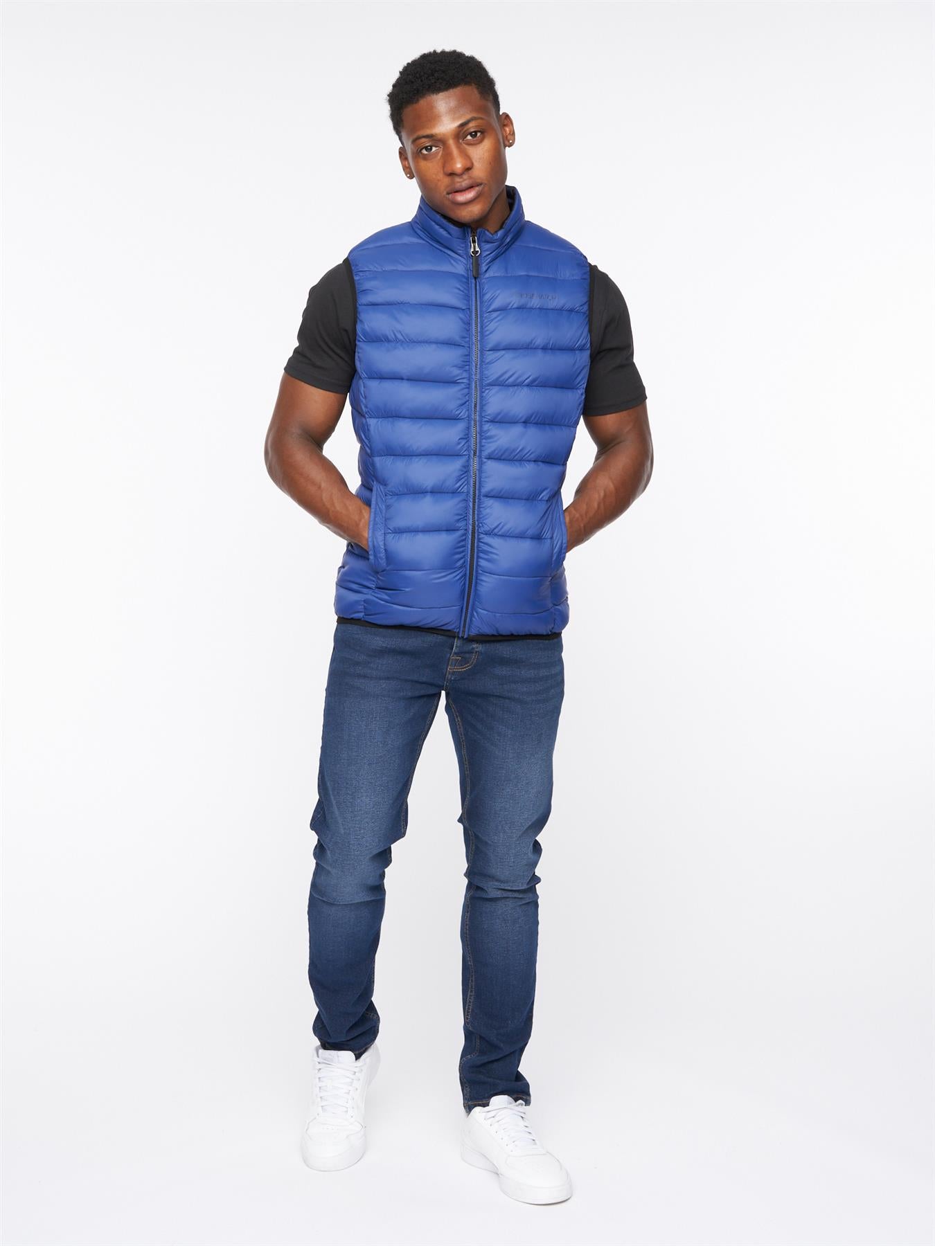 Mens Gattering Gilet Royal