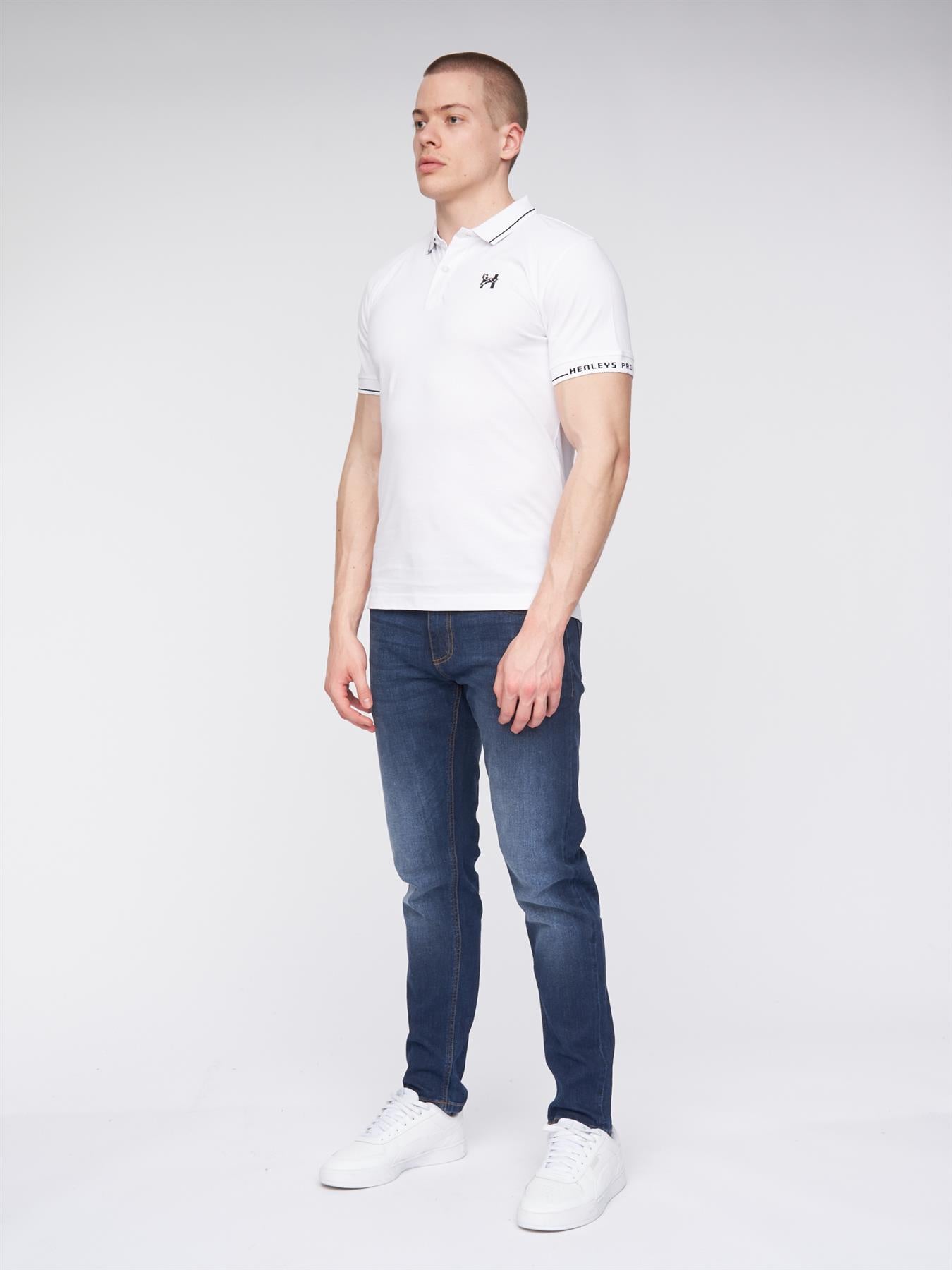 Mens Hentyme Polo White