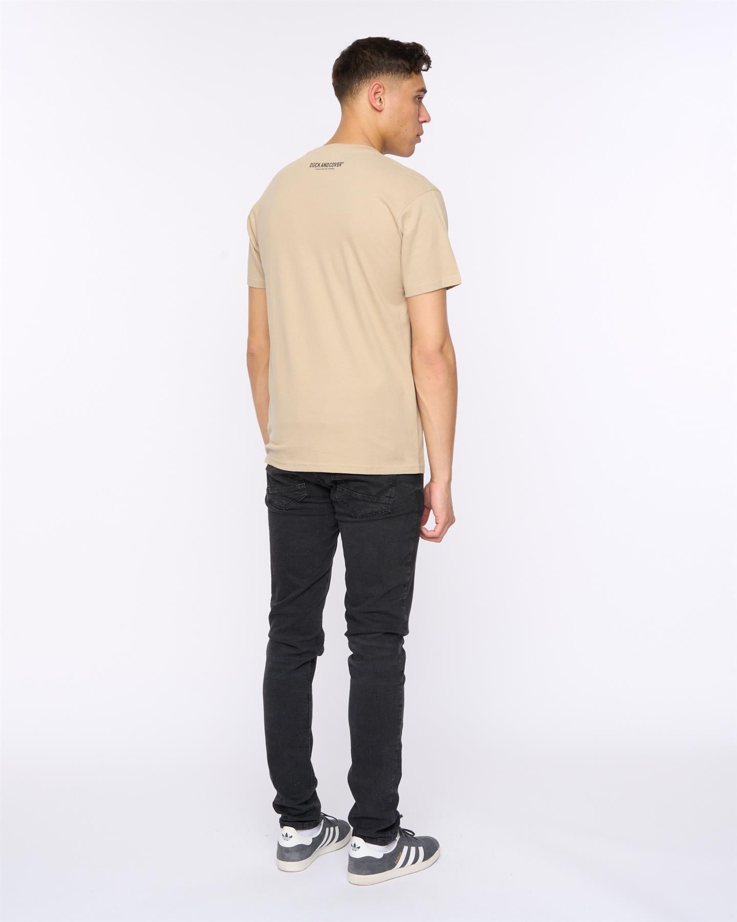 Mens Chellforth T-Shirt Greige