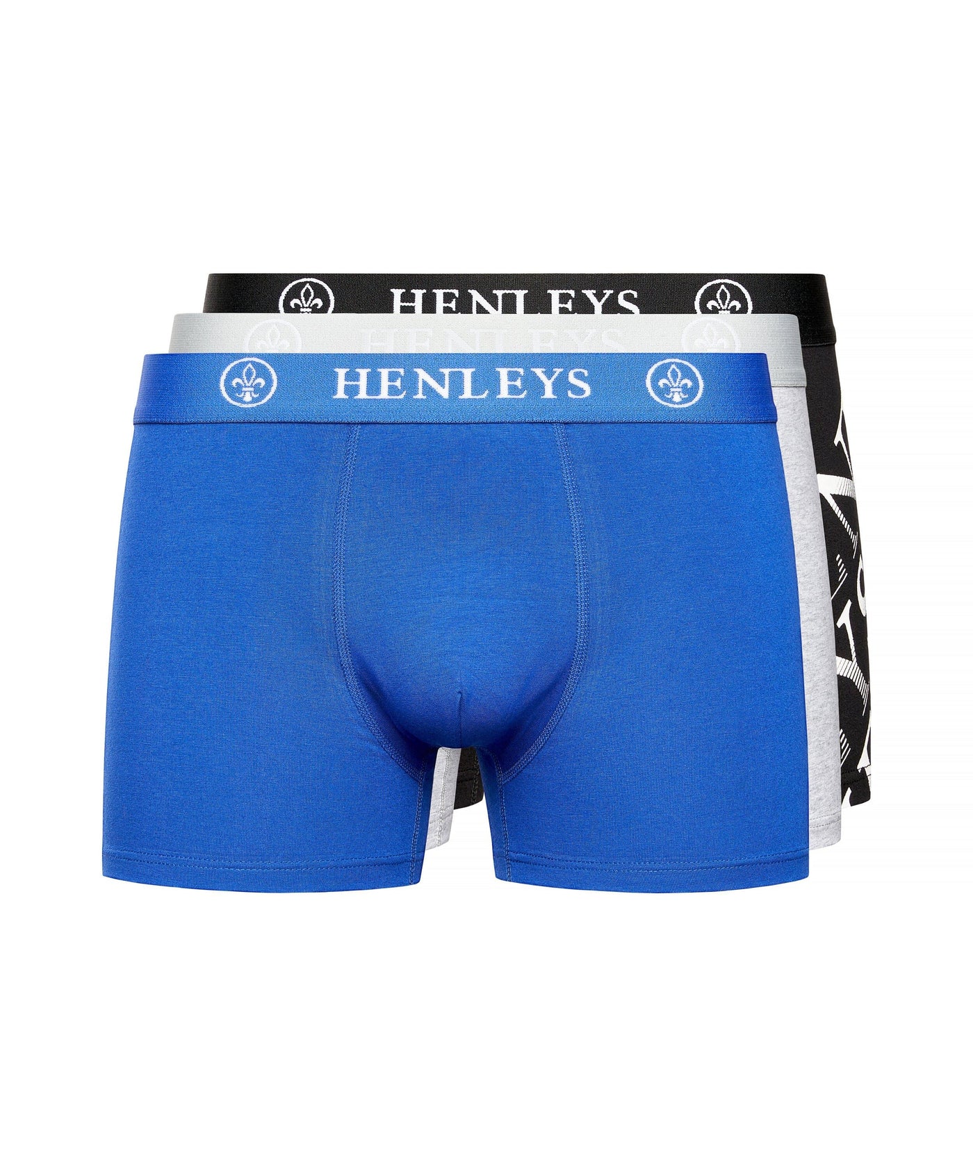 Mens Henline Boxers 3pk Assorted