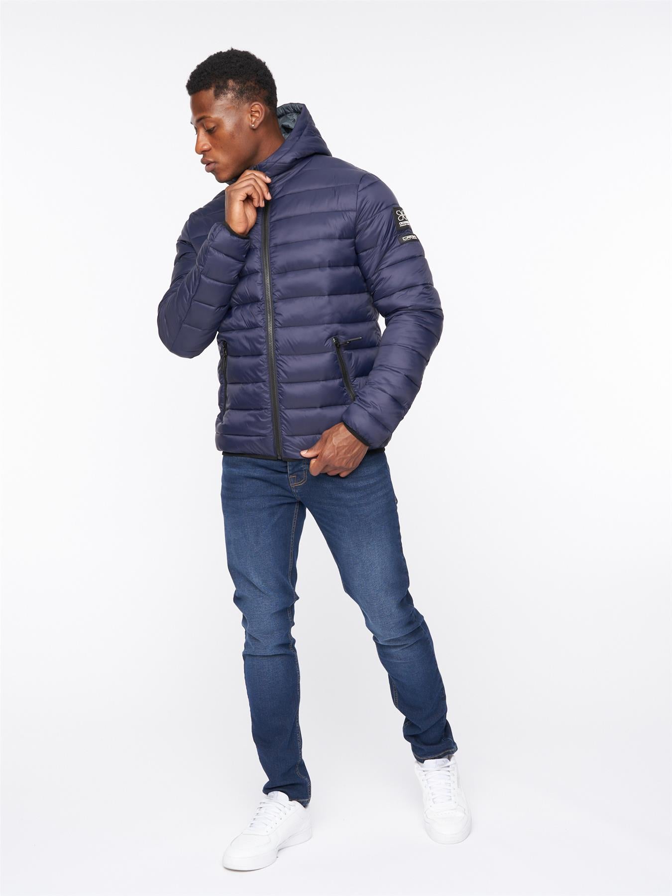 Mens Gattering Jacket Navy