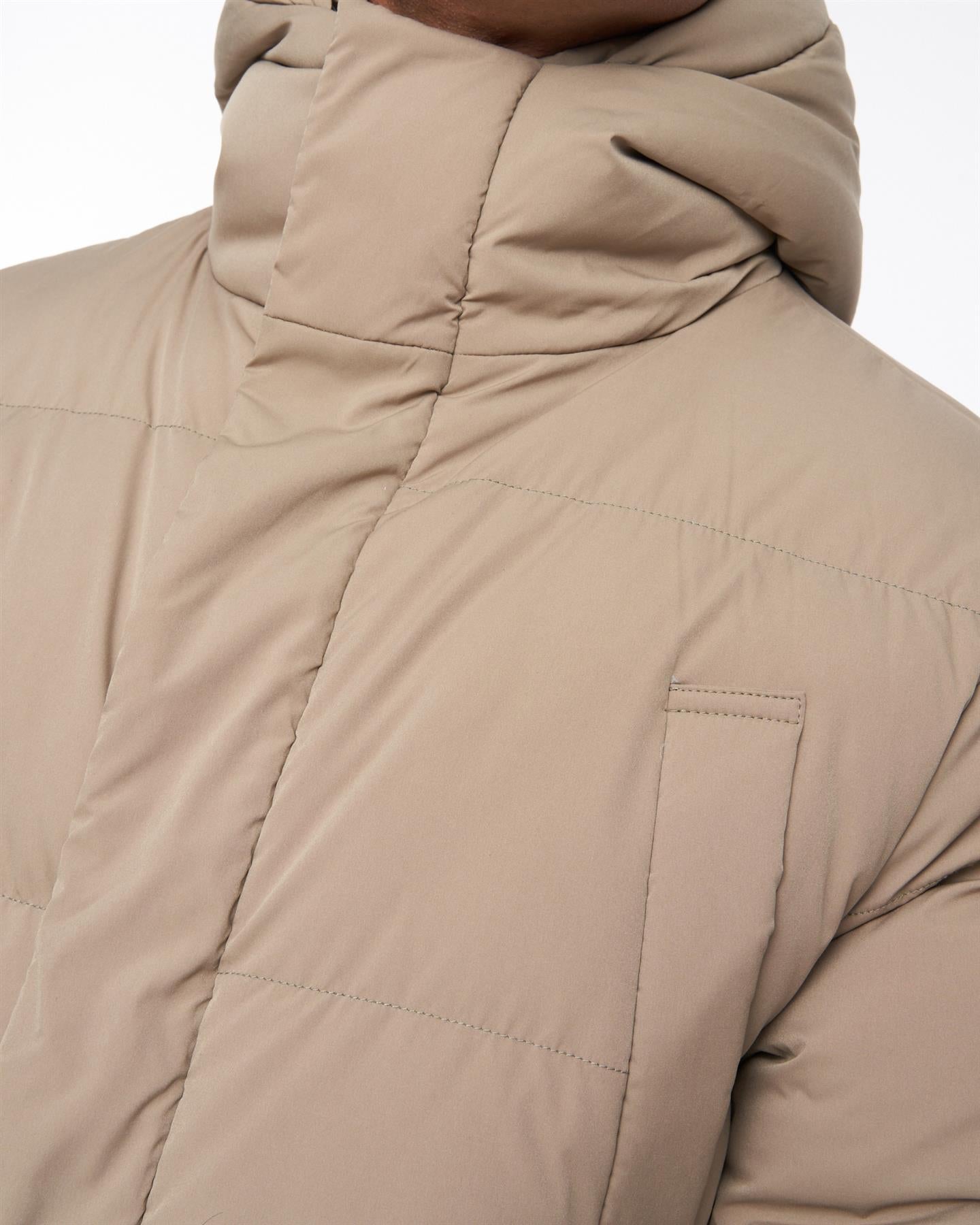 Mens Fletchley Puffer Jacket Beige