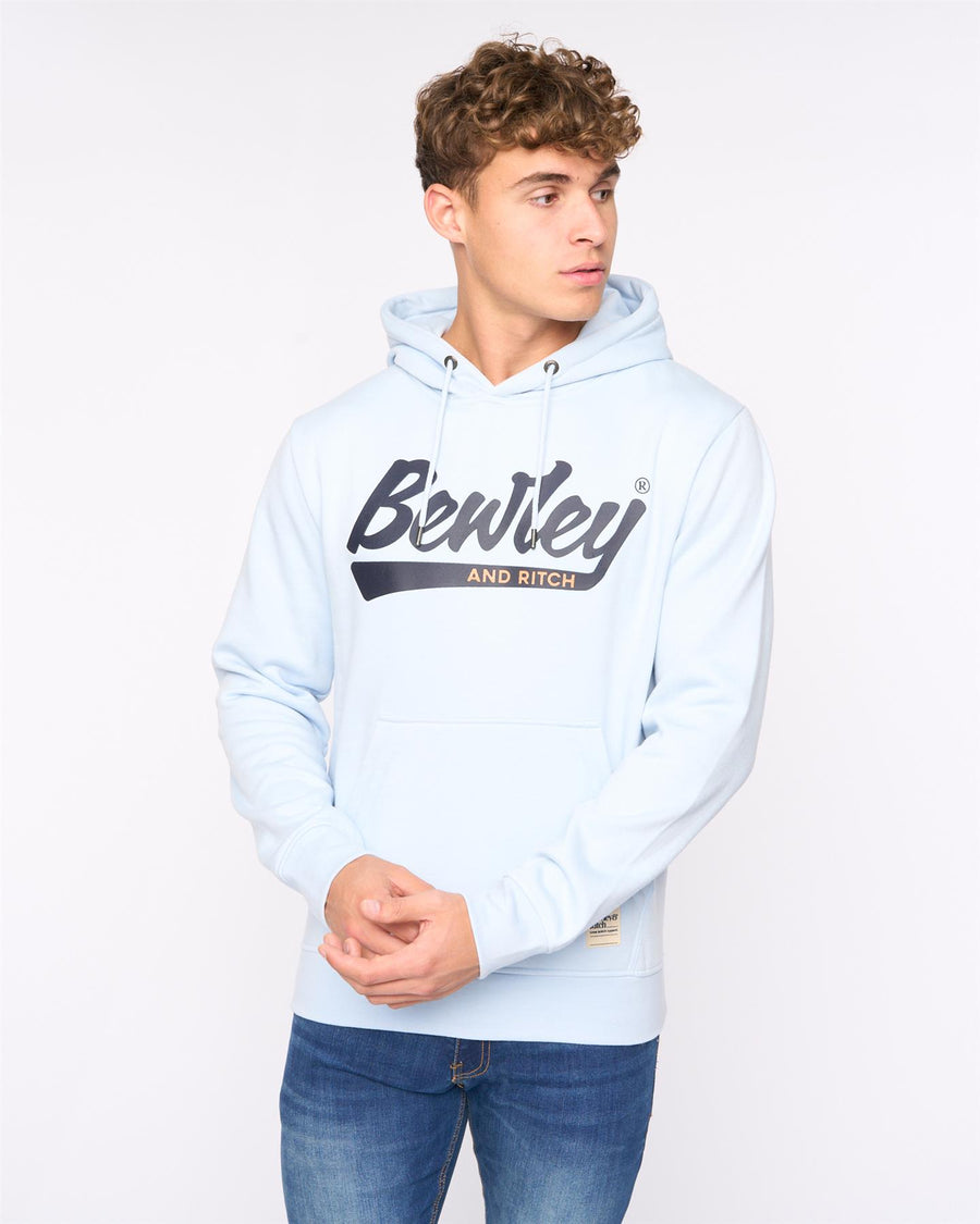 Mens Macklin Hoodie  Blue