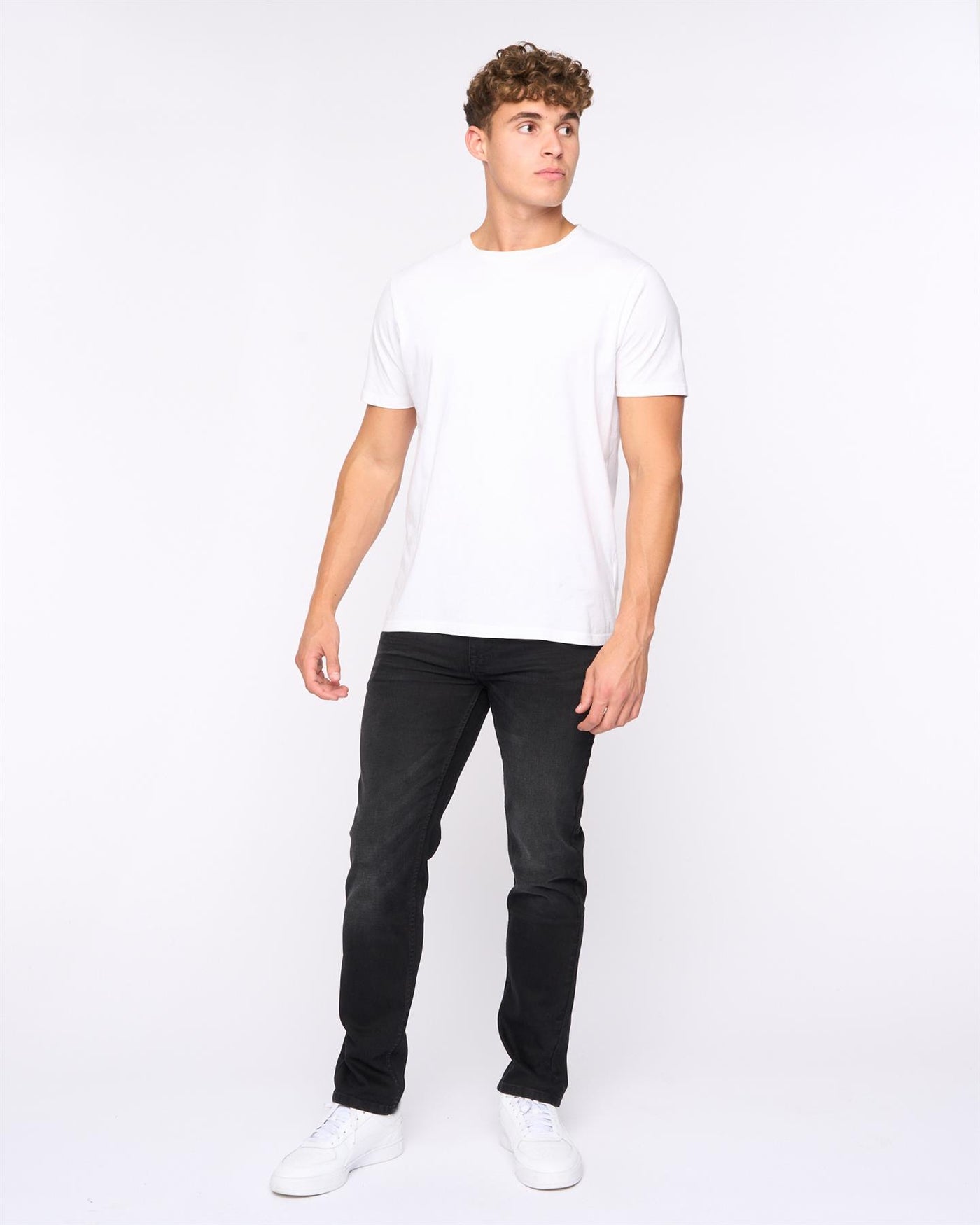 Mens Abingdon Slim Fit Jeans Black