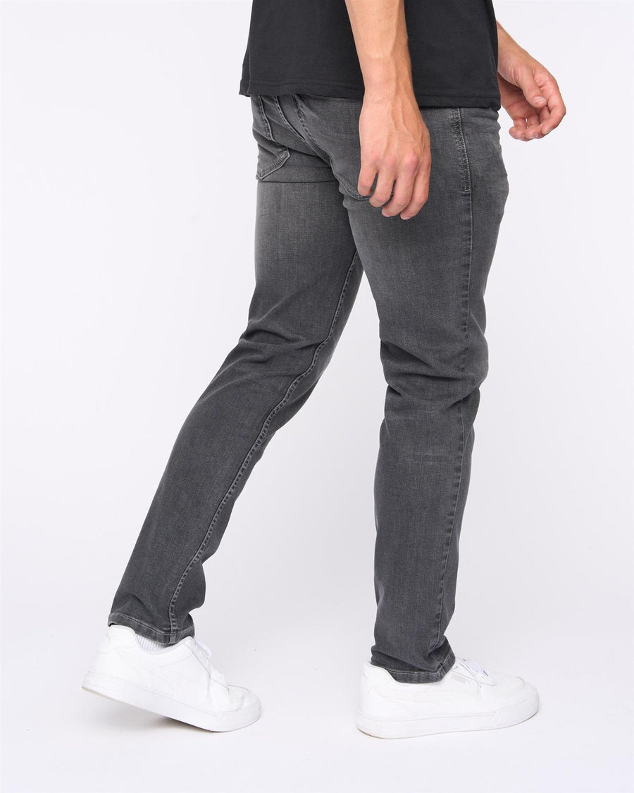 Mens Abingdon Slim Fit Jeans Grey