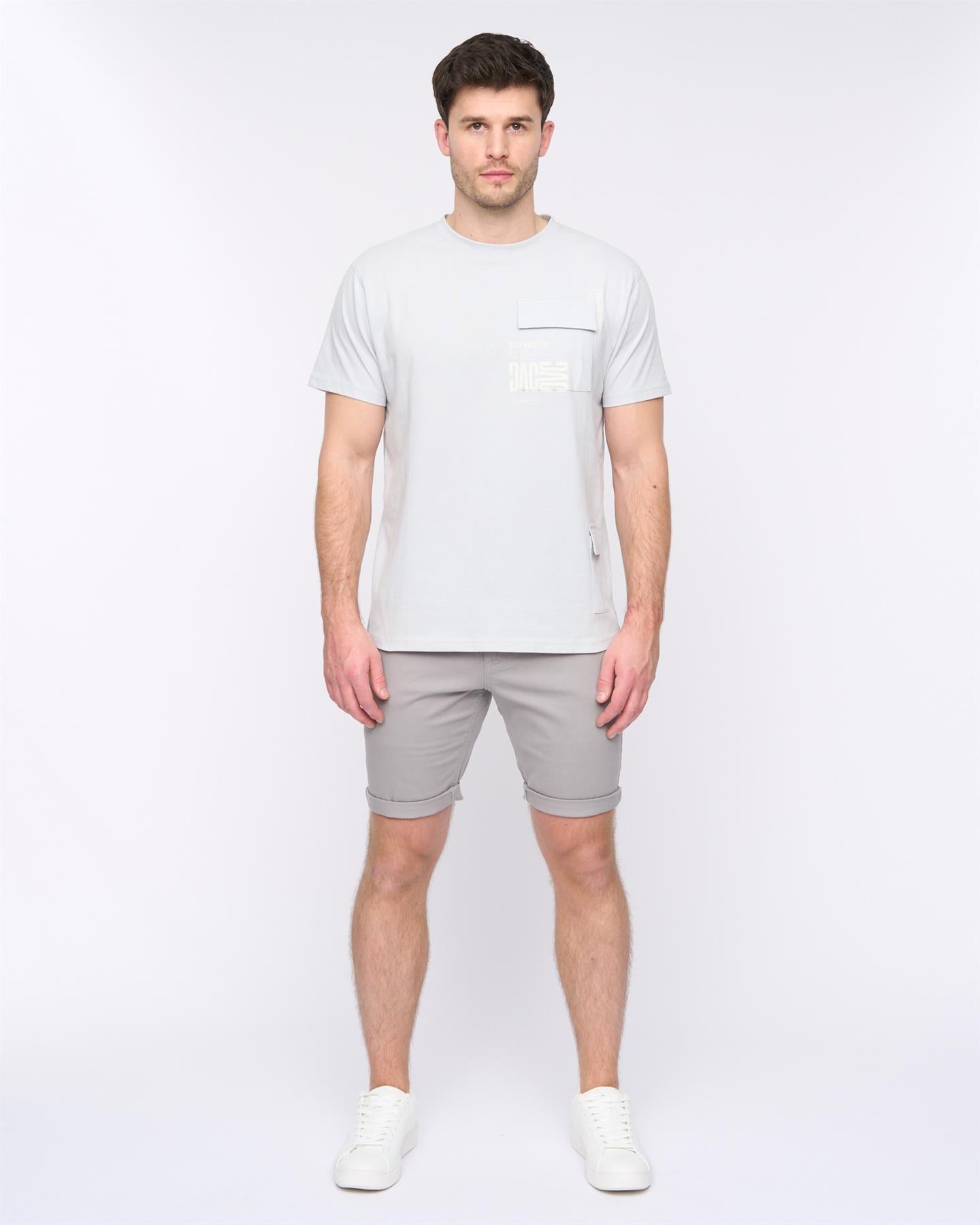 Moreshore Chino Shorts Light Grey