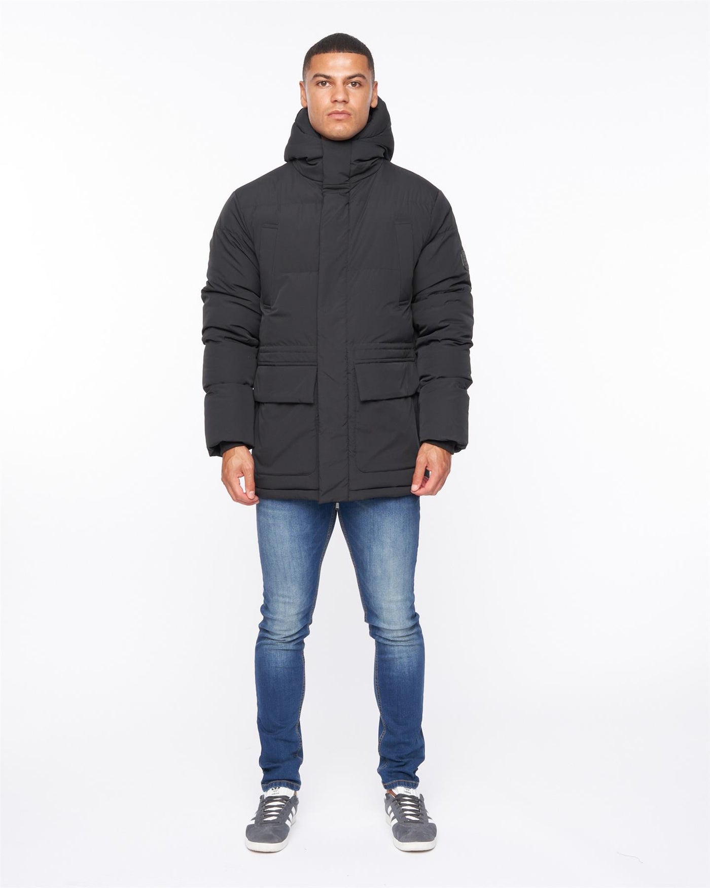 Mens Fletchley Puffer Jacket Black