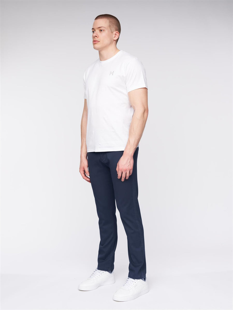 Mens Visit Chinos Blue