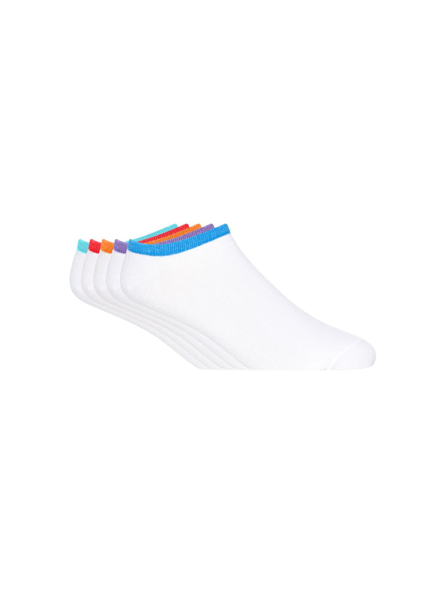 Men's Melek Trainer Liner Socks White