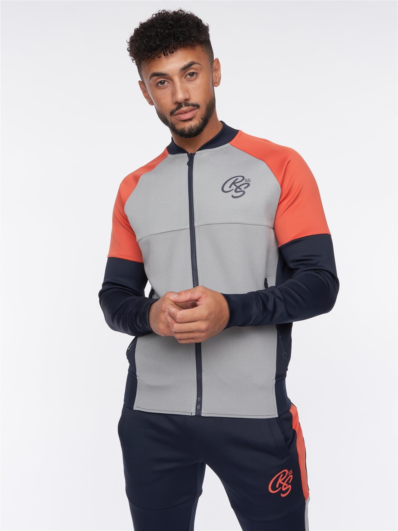 Brayden Tracksuit Grey Marl