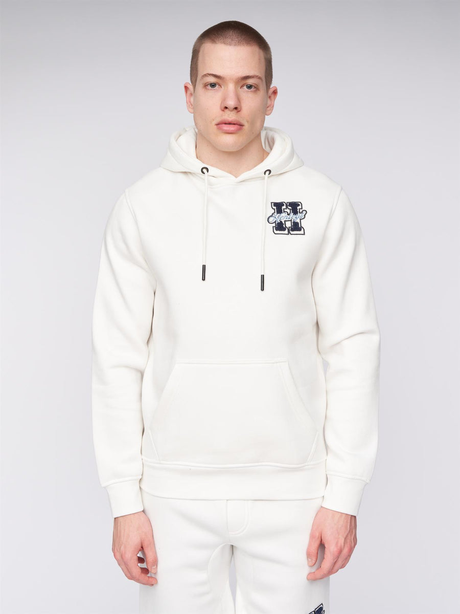 Mens Aitchen Hoodie Off White