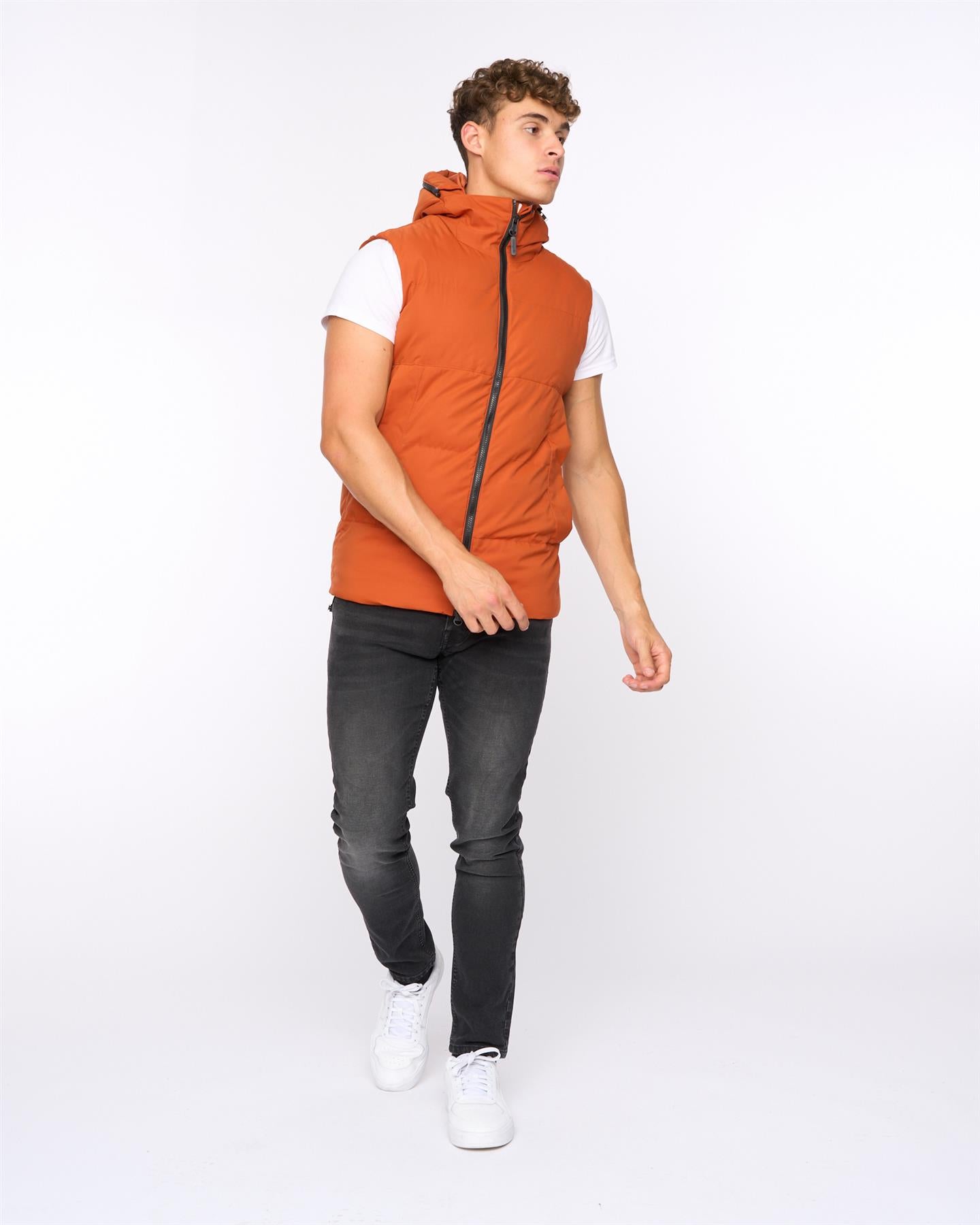 Mens Hanjo Gilet Red