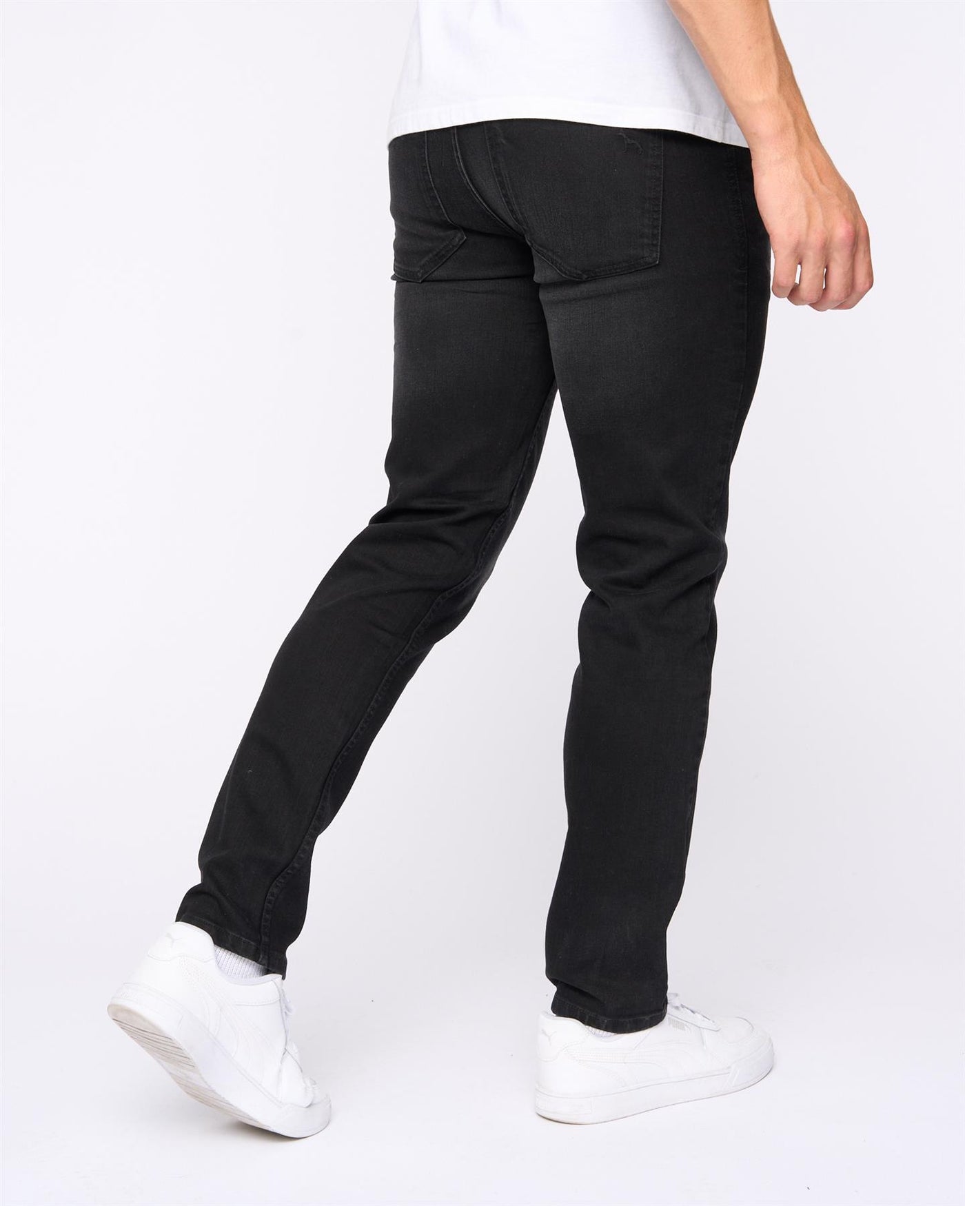 Mens Abingdon Slim Fit Jeans Black