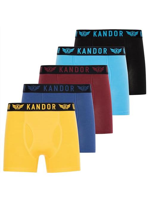 Men's Bambers Boxers 5pk Yellow