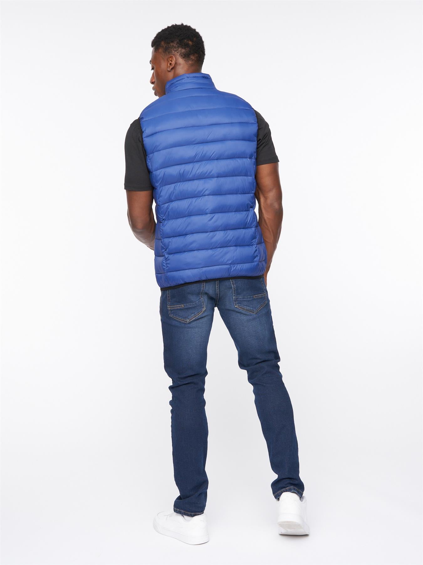 Mens Gattering Gilet Royal