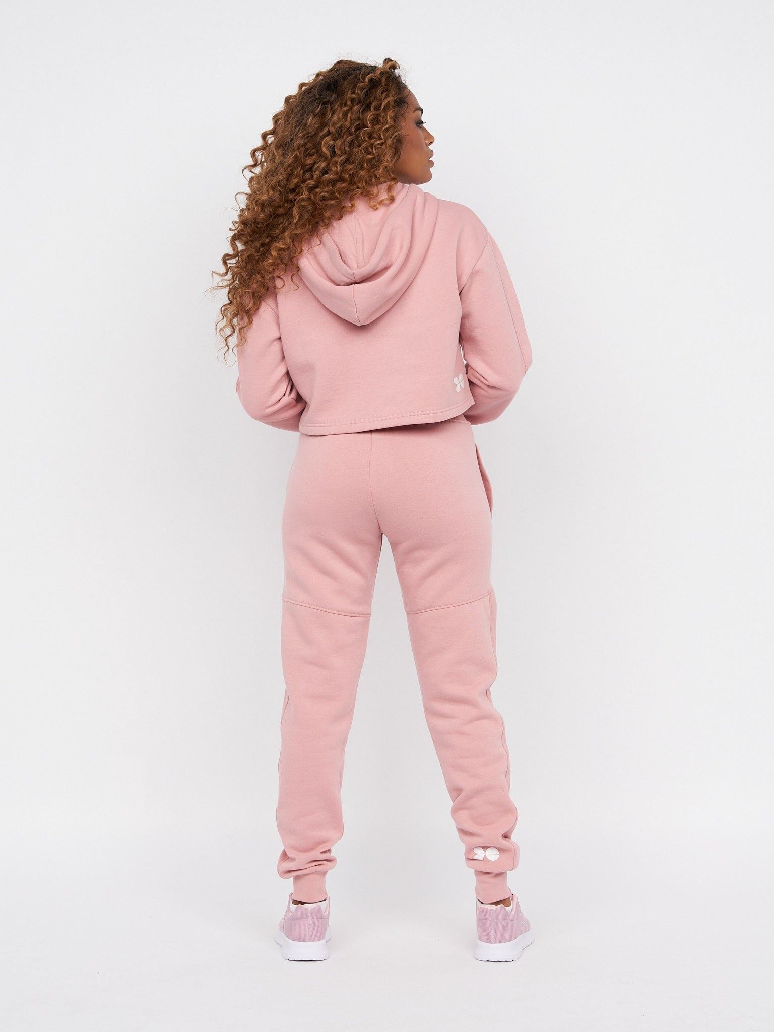 Womens Crushaw High Waisted Joggers Pink