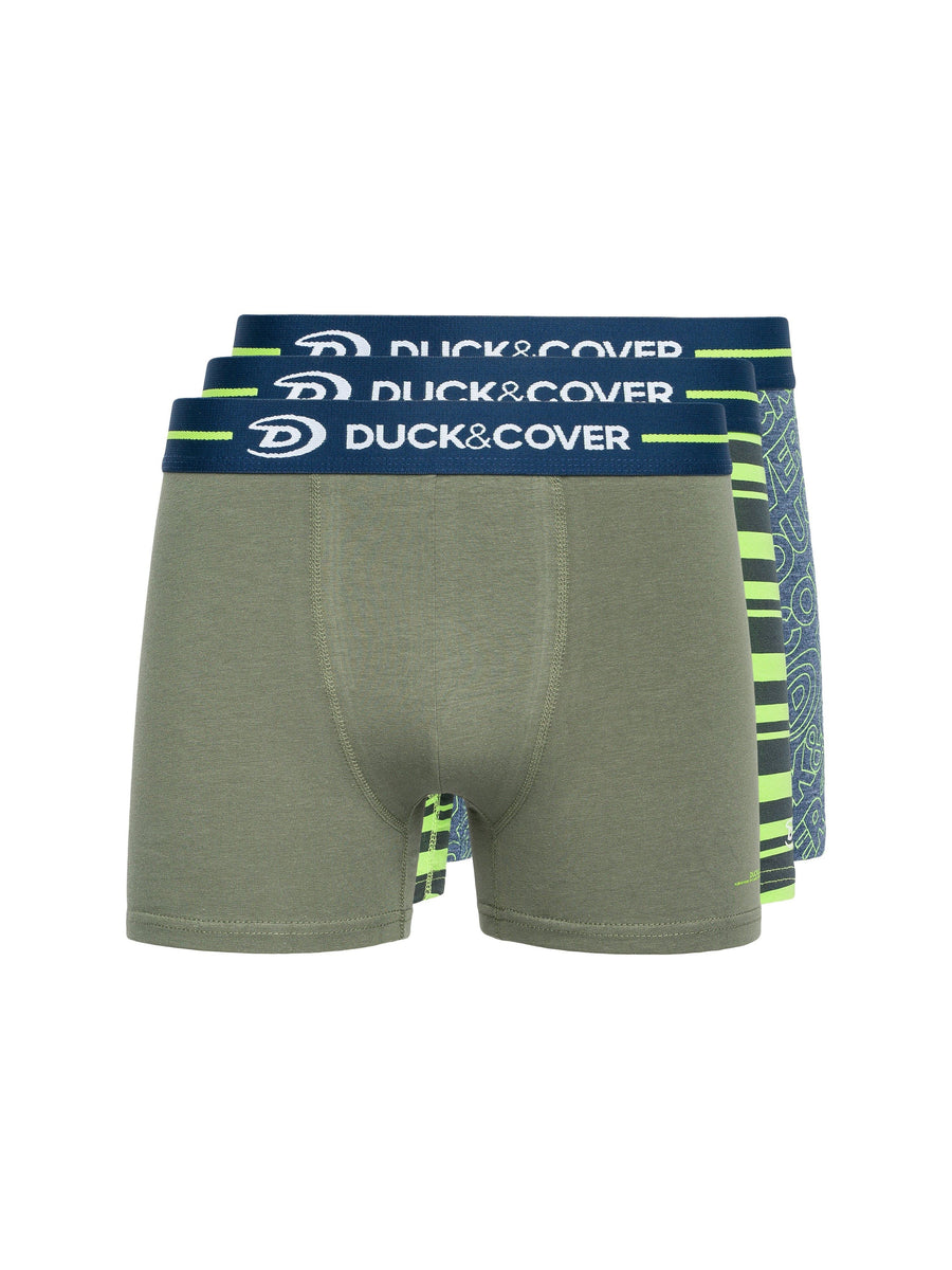 Amero Boxers 3pk Green Mix