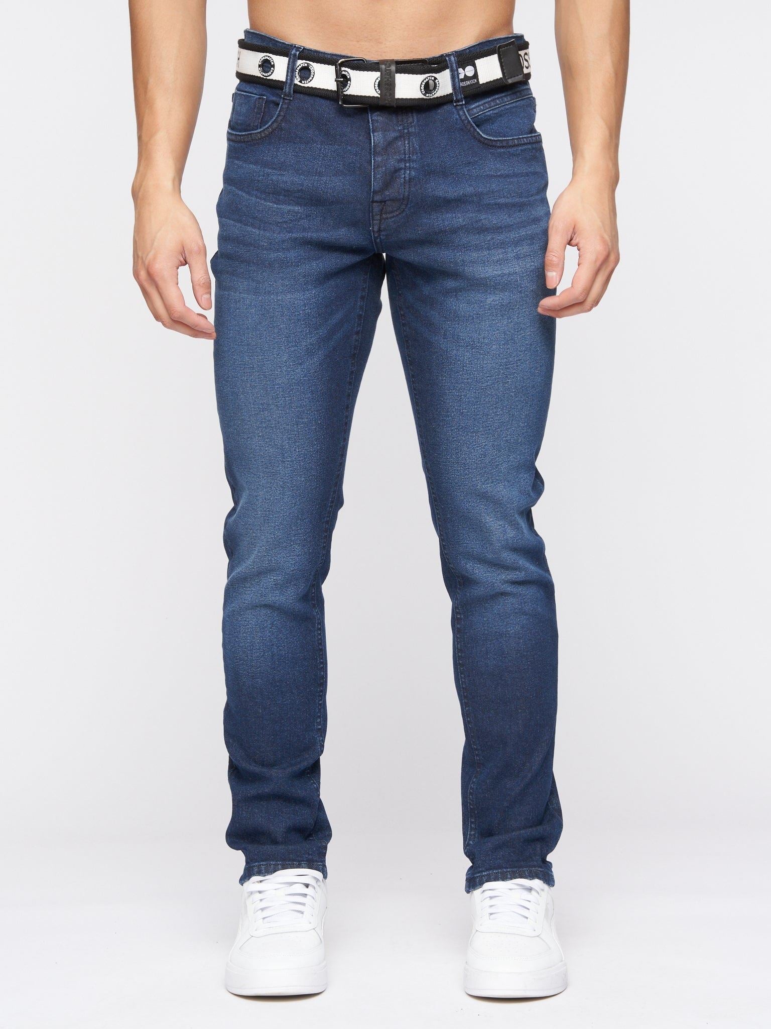 BarbeckSlimFitDenimJeansDarkWash