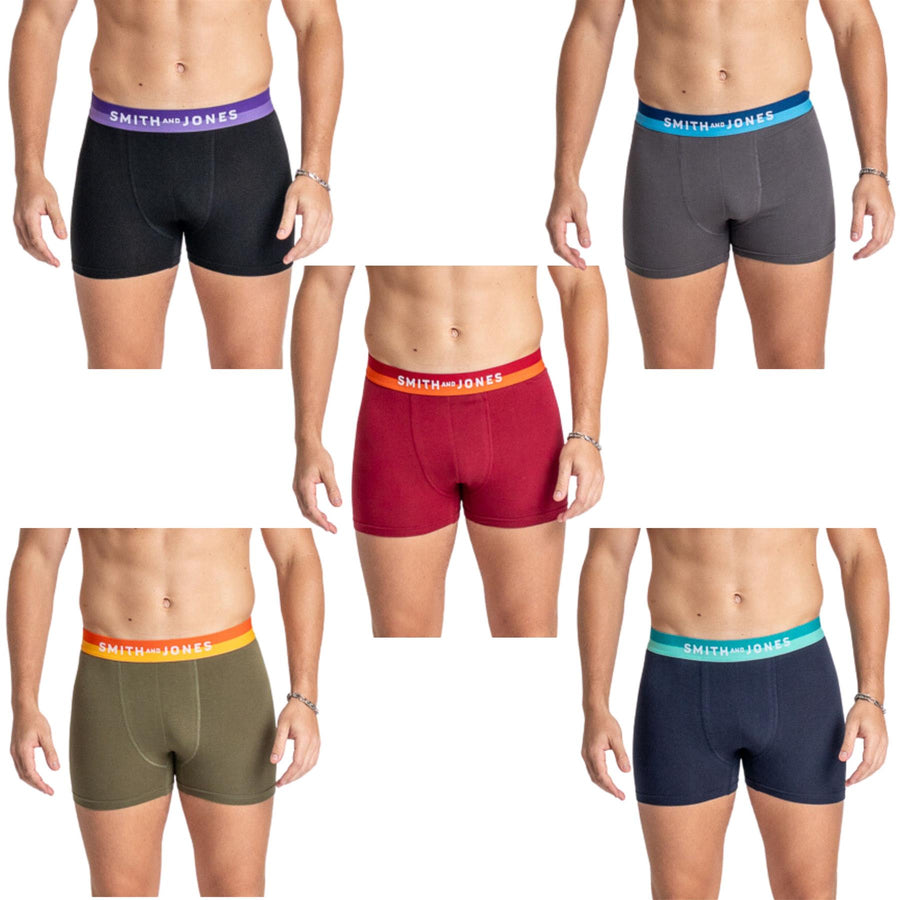 Men's Jaspin Boxers 5pk Assorted