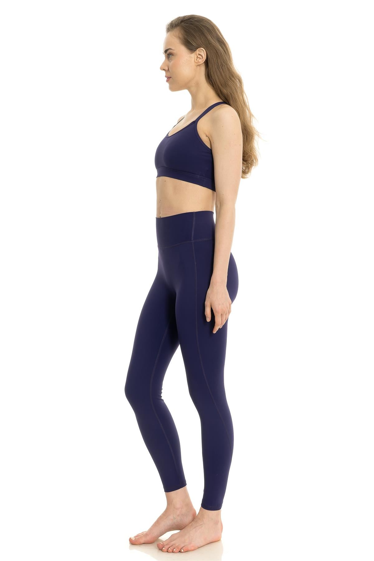 Arya  Pocket Leggings Navy