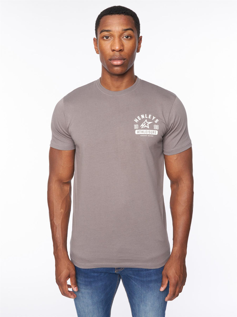 Mens Upton T-Shirt Dark Grey