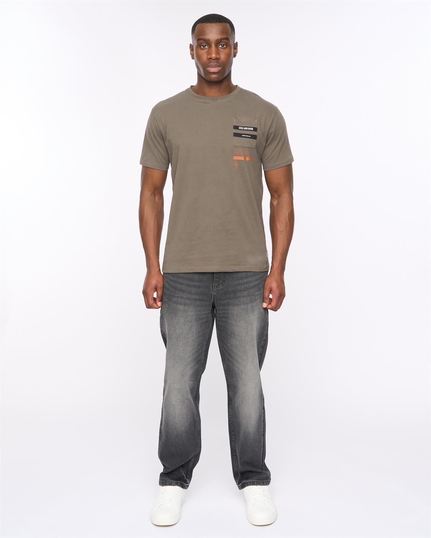 Mens Heningys T-Shirt Dark Olive