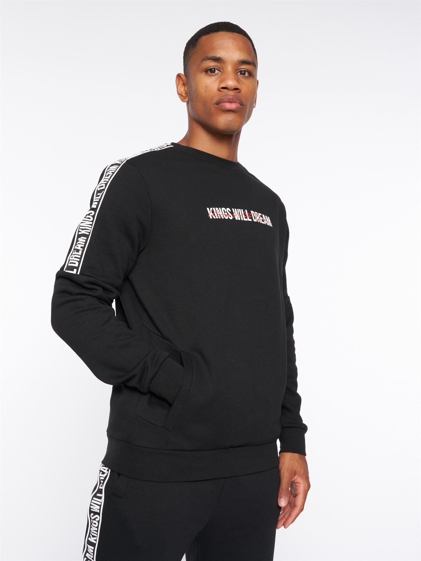 Mens Bexley Tracksuit Sweat Black