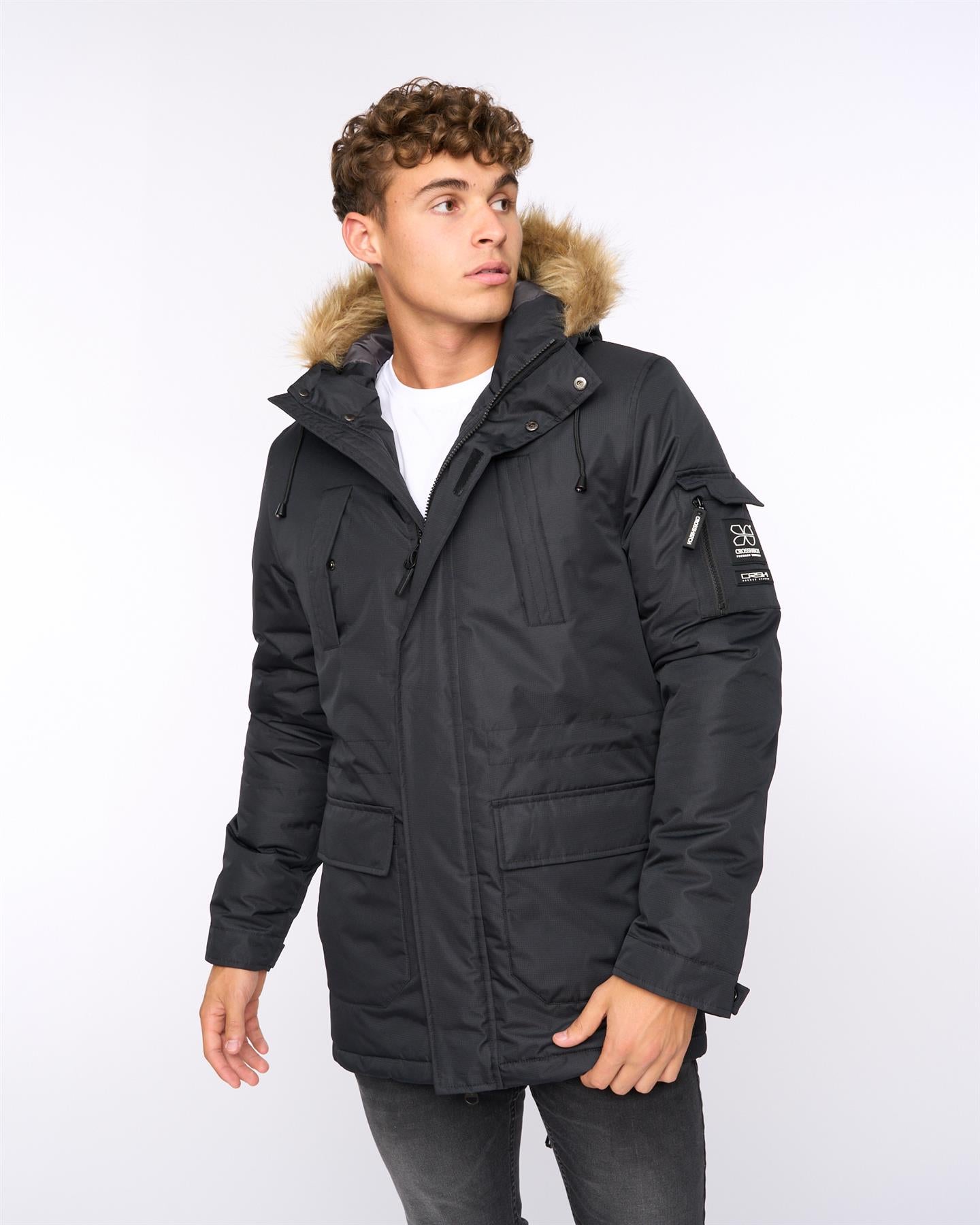 Mens Parkmoore Parka Black