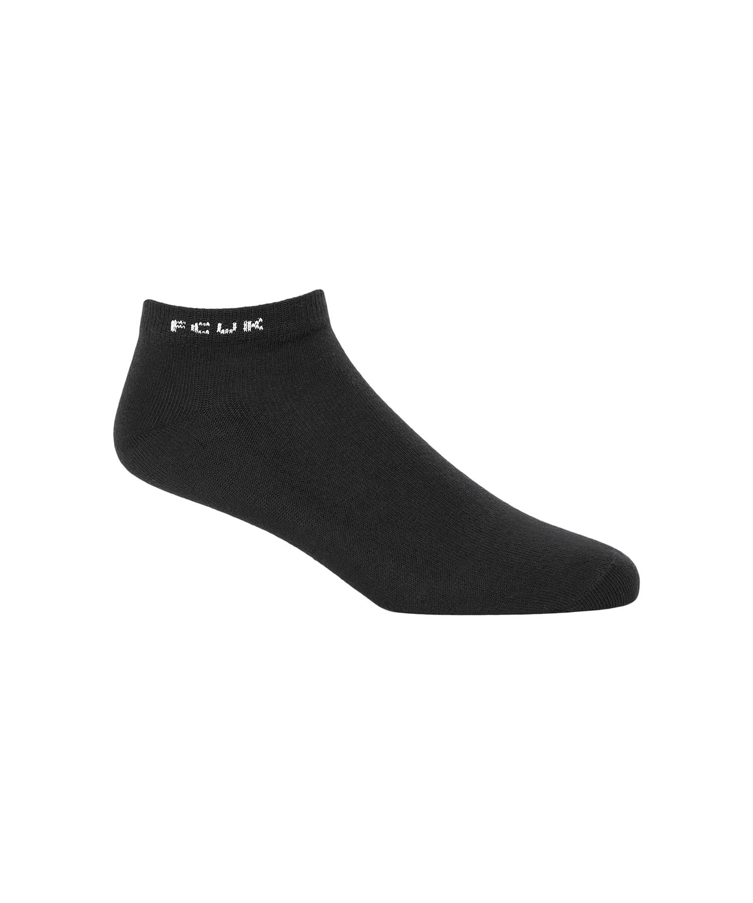 Mens FCUK Trainer Socks 5pk Black/White