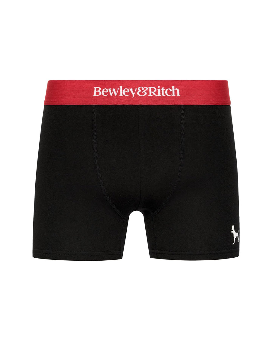 Mens Columba Boxers 5pk Black