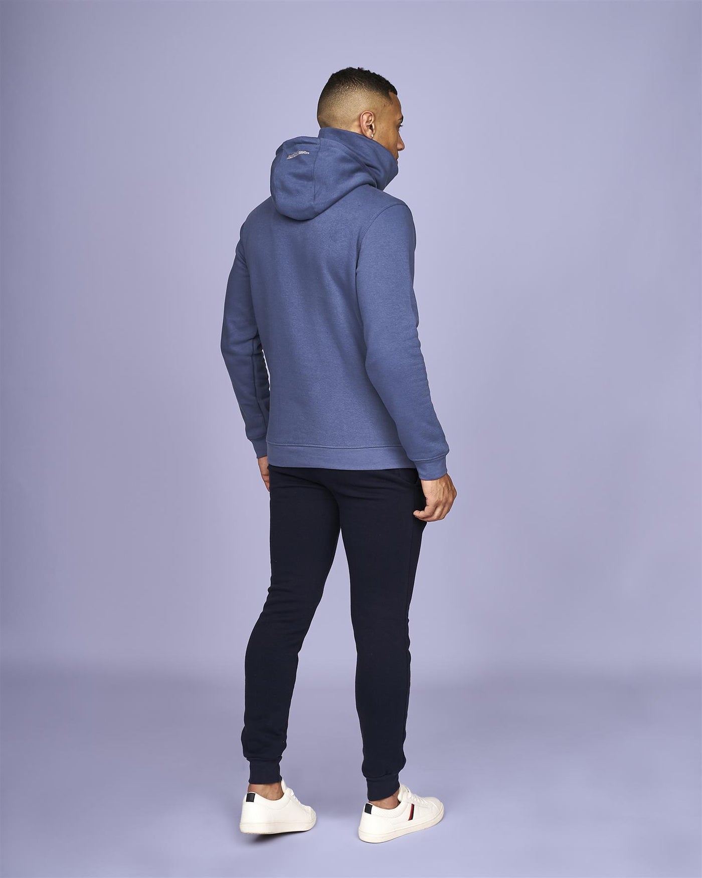 Mens Venmark Snood Sweat Bearing Sea Blue