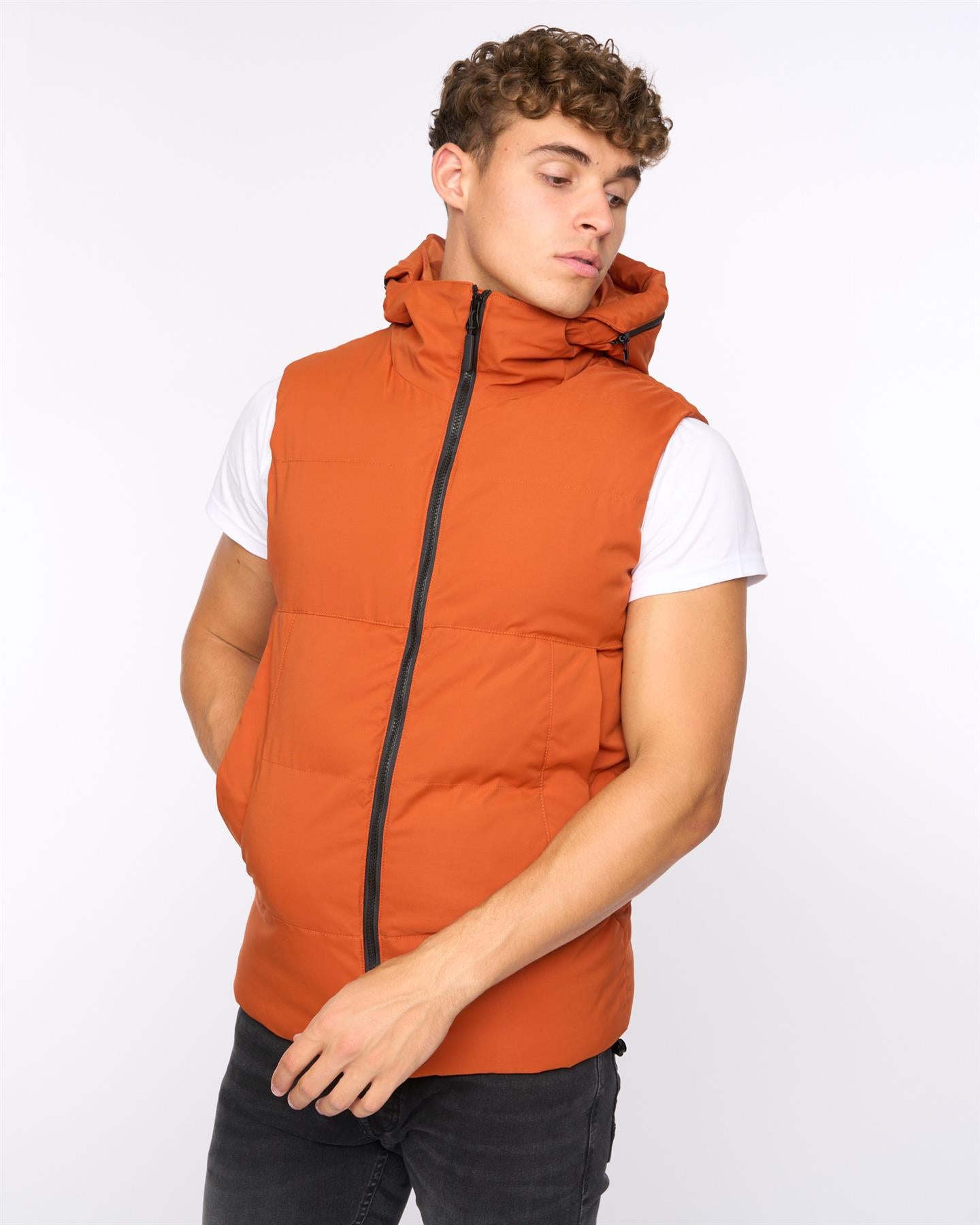 Mens Hanjo Gilet Red