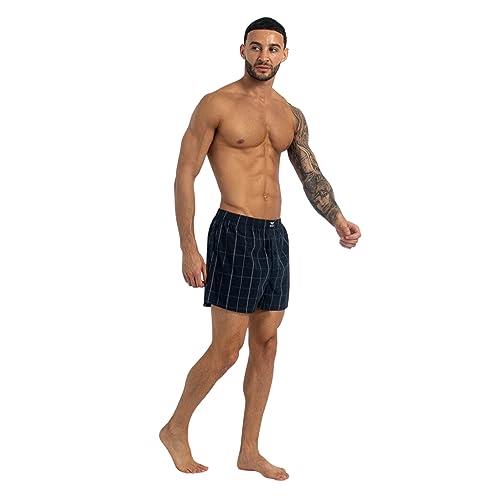 Men's Nightling Woven Boxers 6pk Blues