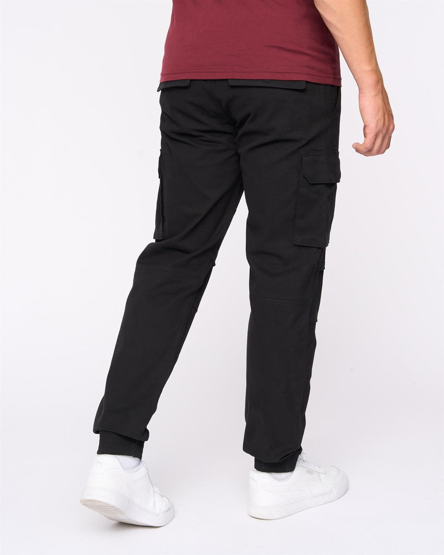 Mens Pendles Cargo Pants Black