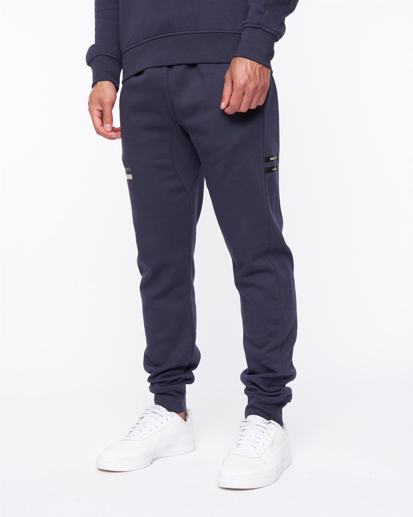 Mens Jennerkins Crew Sweat & Joggers Set Navy