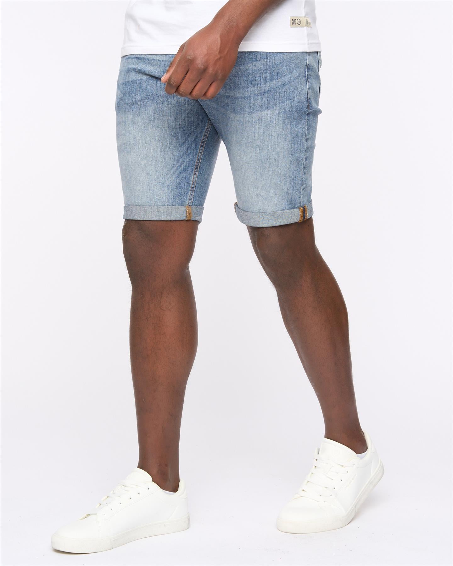 Duck and Cover Mens Zeki Shorts Stone Wash