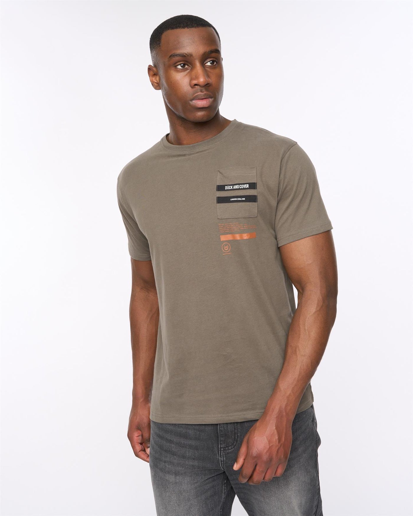 Mens Heningys T-Shirt Dark Olive