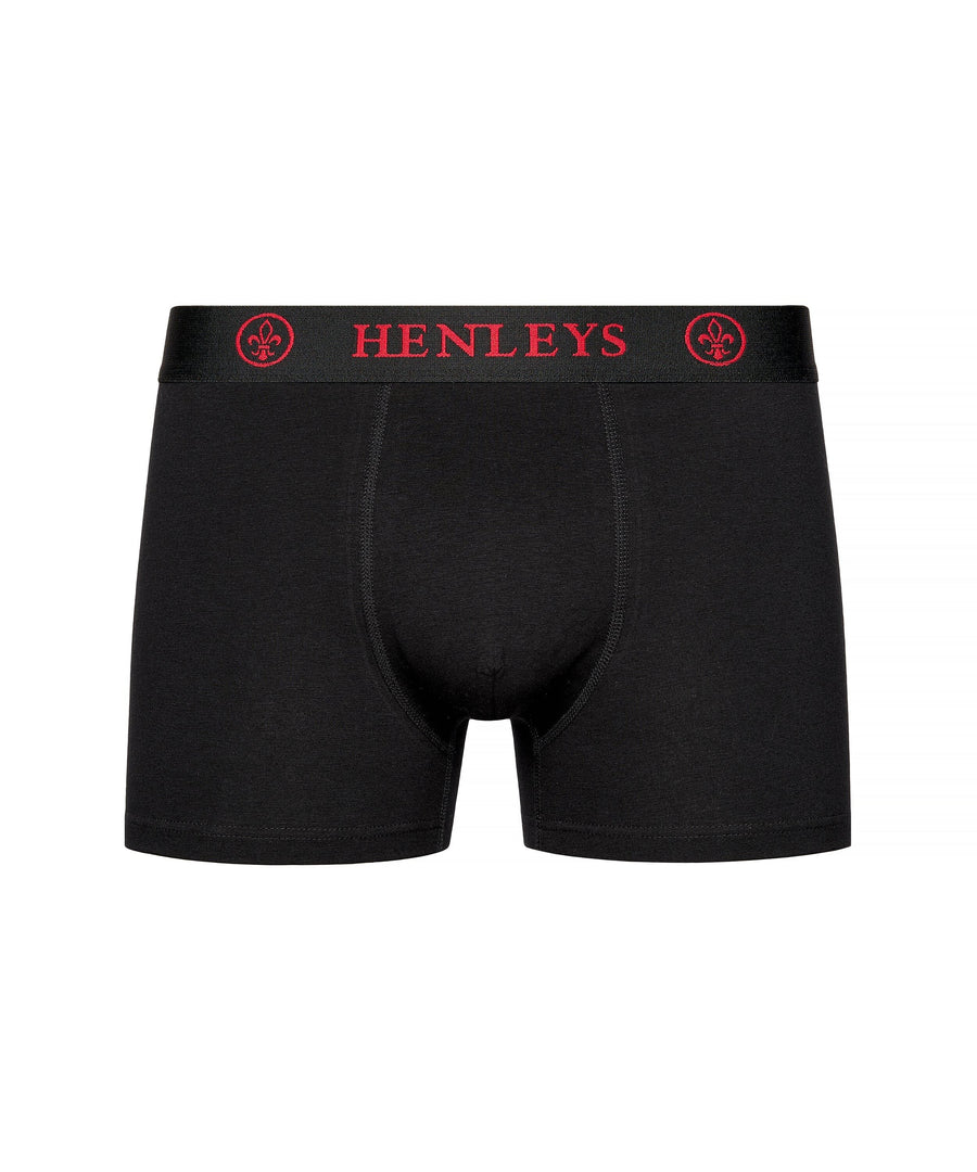 Mens Trilock Boxers 3pk Black