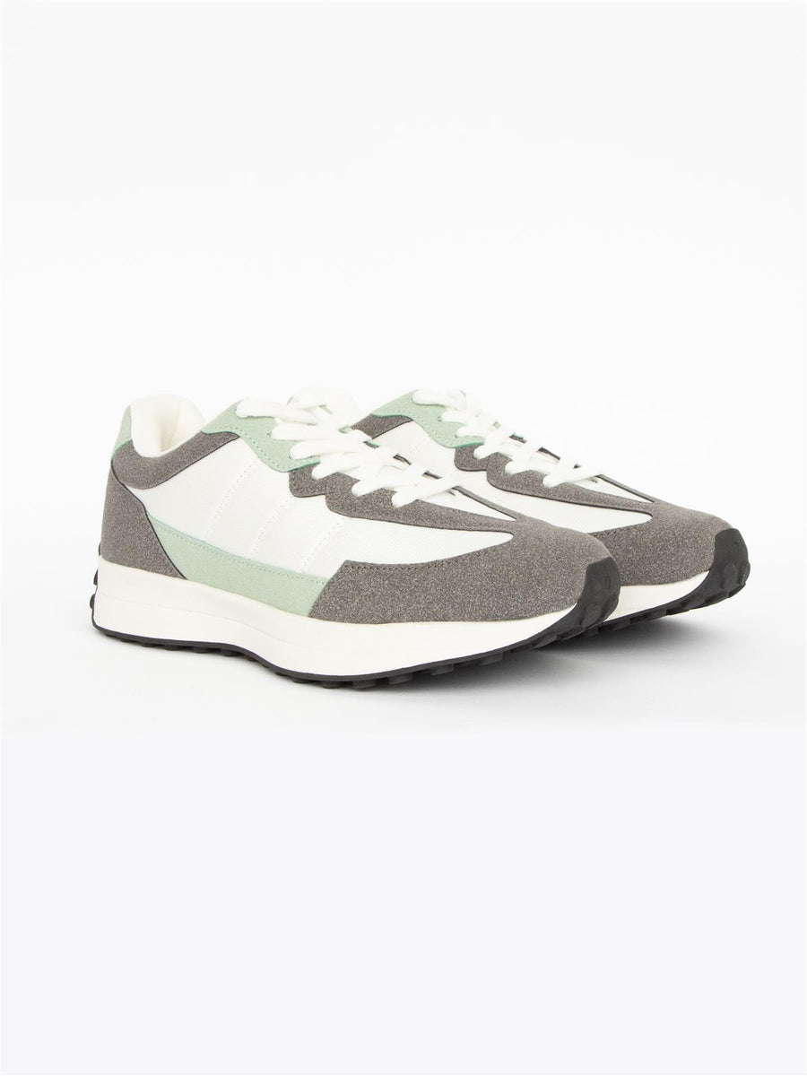 Ladies Livia Trainers Grey/White