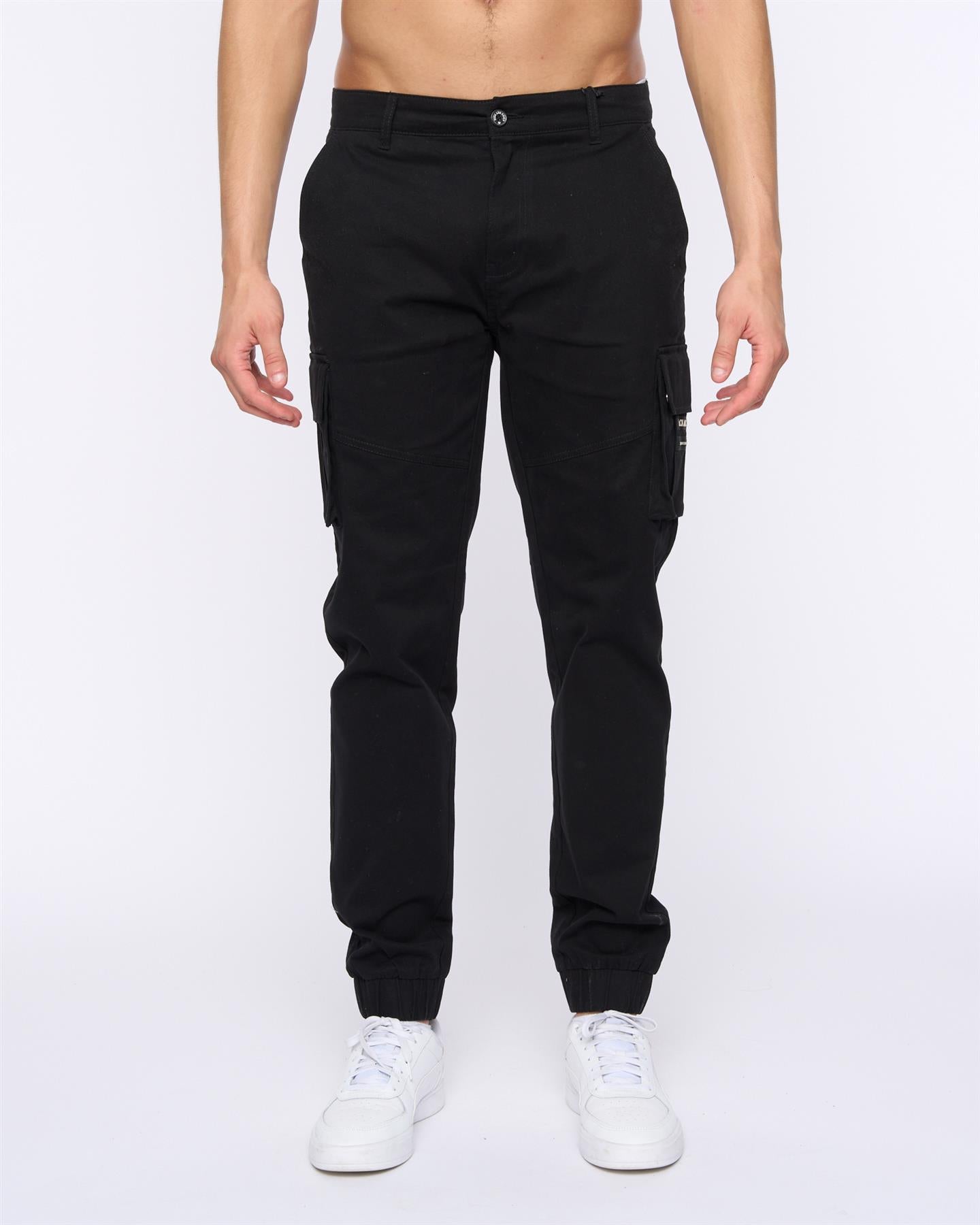 Mens Chemmer Woven Jog Pants Black